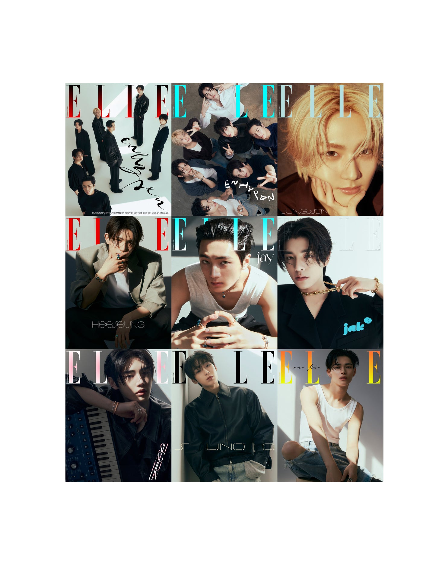ELLE | 2025 APR. | ENHYPEN COVER