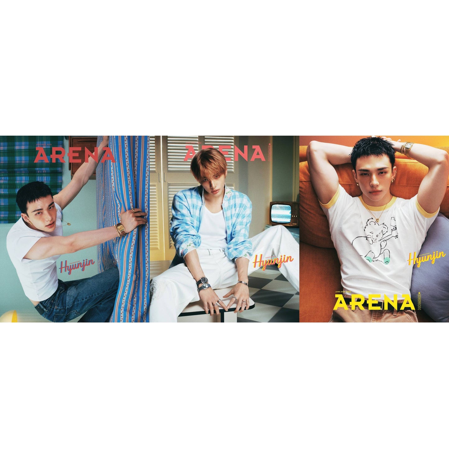 ARENA HOMME+ | 2025 JUN. | STRAY KIDS HYUN JIN COVER
