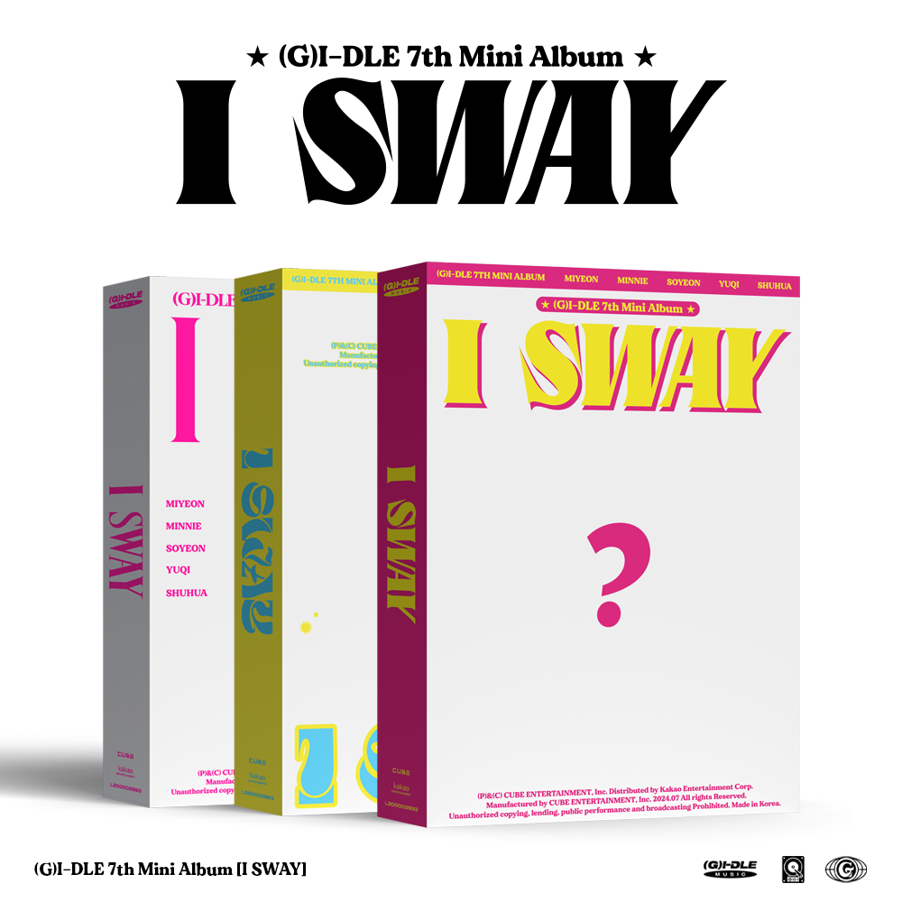 (G)I-DLE | 7TH MINI ALBUM | I SWAY (Standard Ver.)
