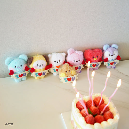 BT21 | WAKTU MANDI | GANTUNGAN KUNCI BONEKA