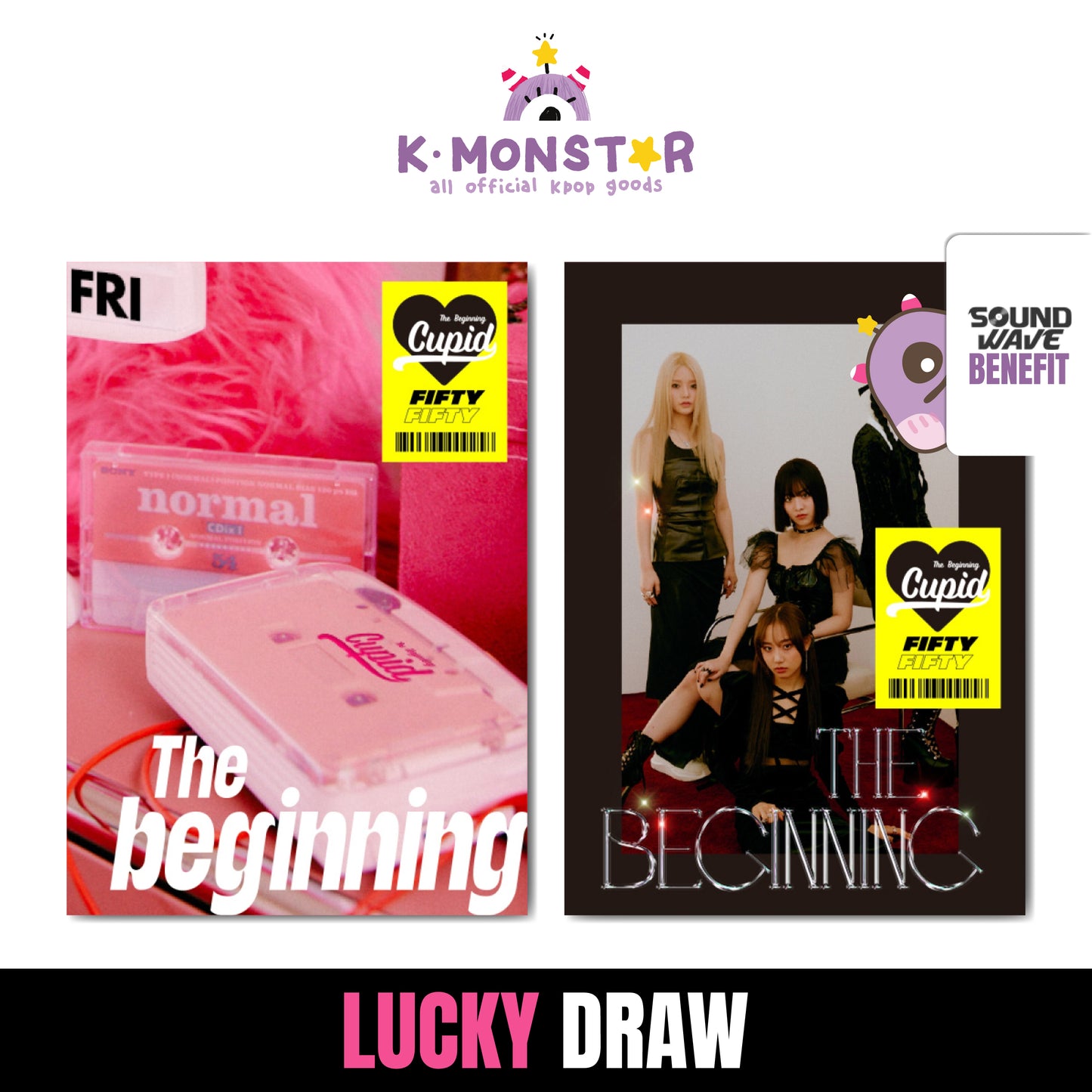 FIFTY FIFTY | 1ST SINGLE ALBUM | The Beginning: Cupid (LUCKY DRAW)