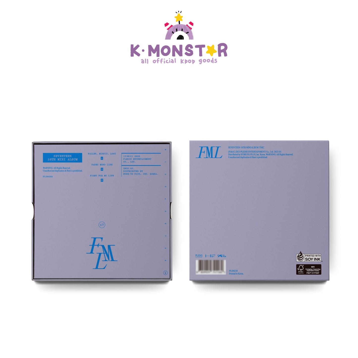 SEVENTEEN | 10th Mini Album | FML (Deluxe ver.)
