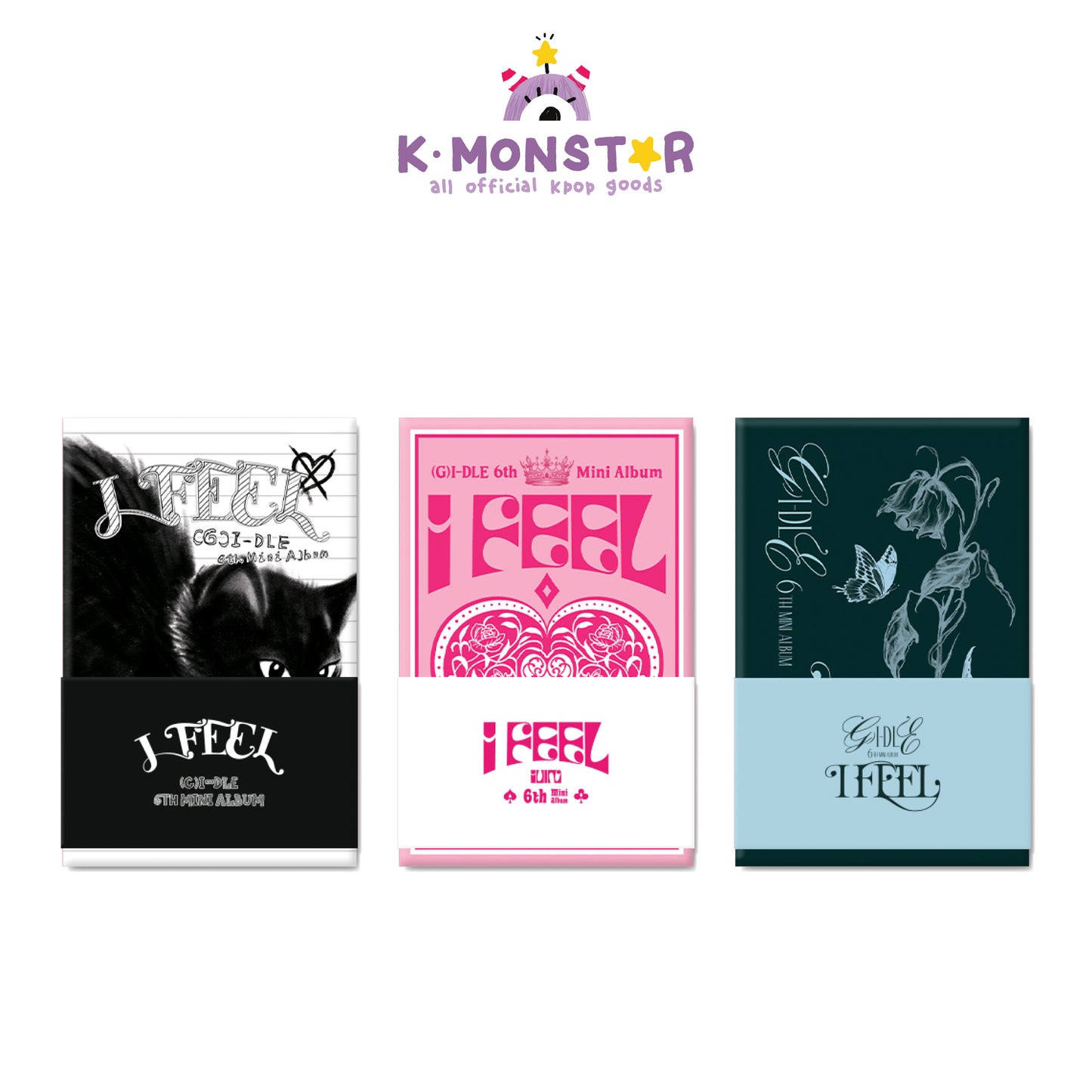 (G)I-DLE | 6TH MINI ALBUM | I feel - (POCA ALBUM ver.)