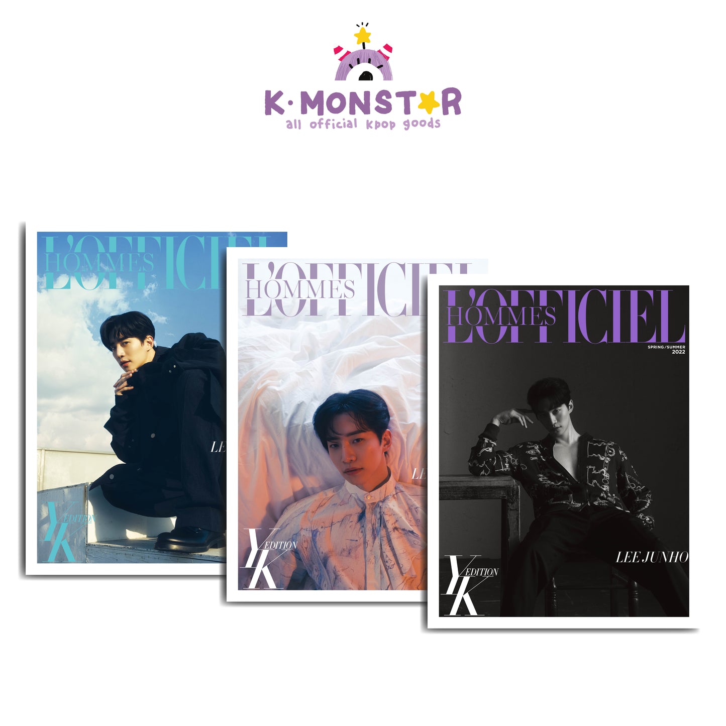 L'OFFICIEL HOMME | 2022 SS | 2PM LEE JUN-HO COVER