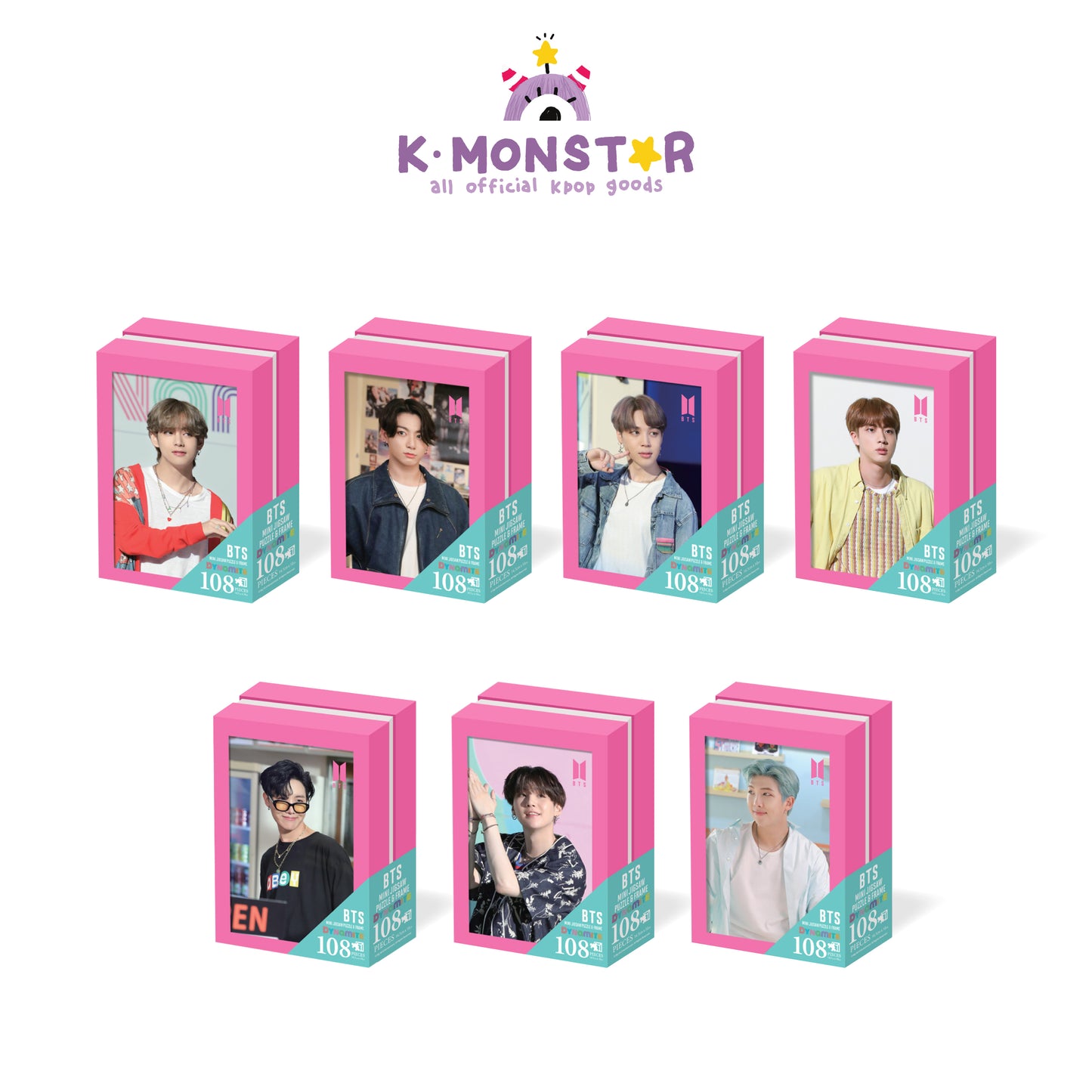 BTS | 108PCS JIGSAW PUZZLE - DYNAMITE