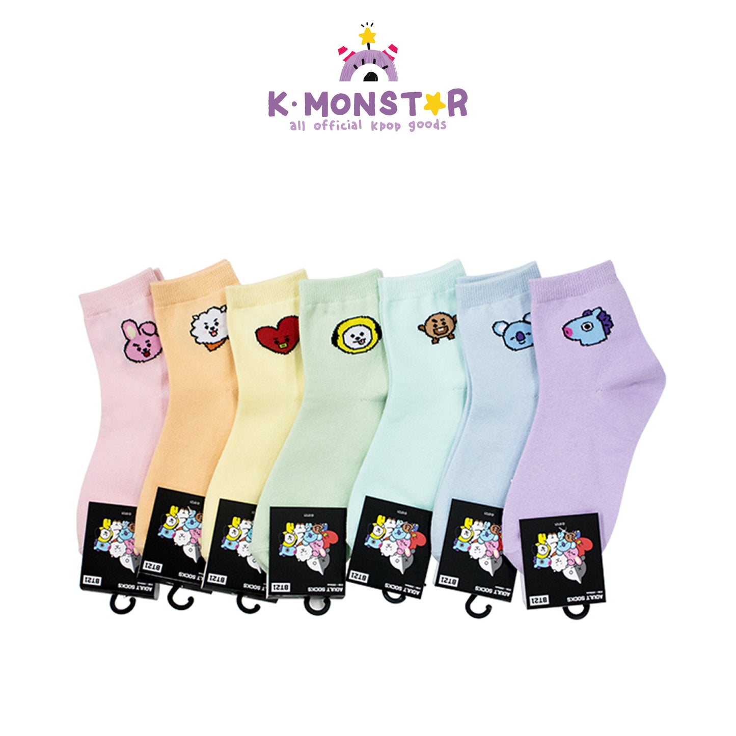 BT21 | RAINBOW - ANKLE SOCKS