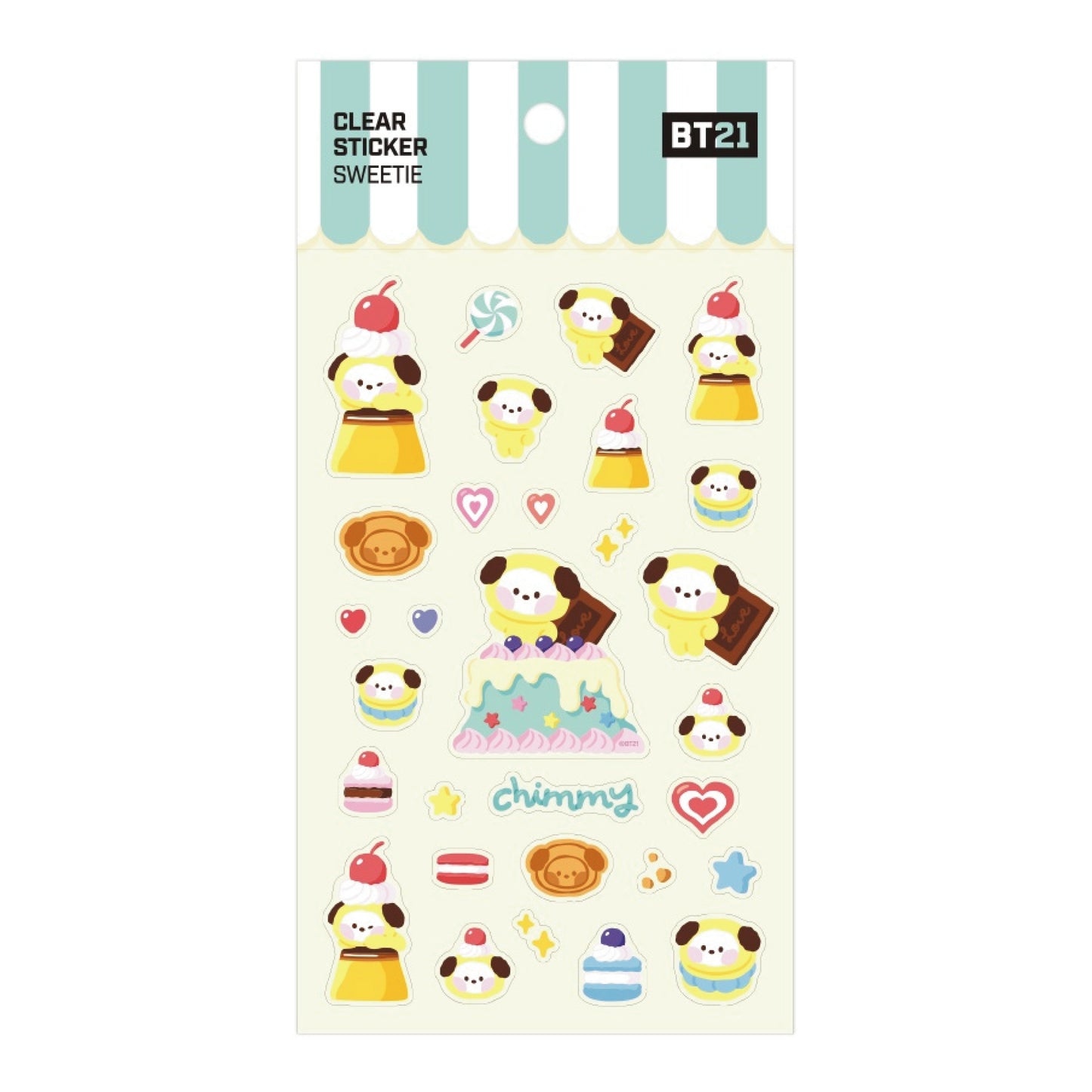 BT21 | minini | SWEETIE - CLEAR STICKER