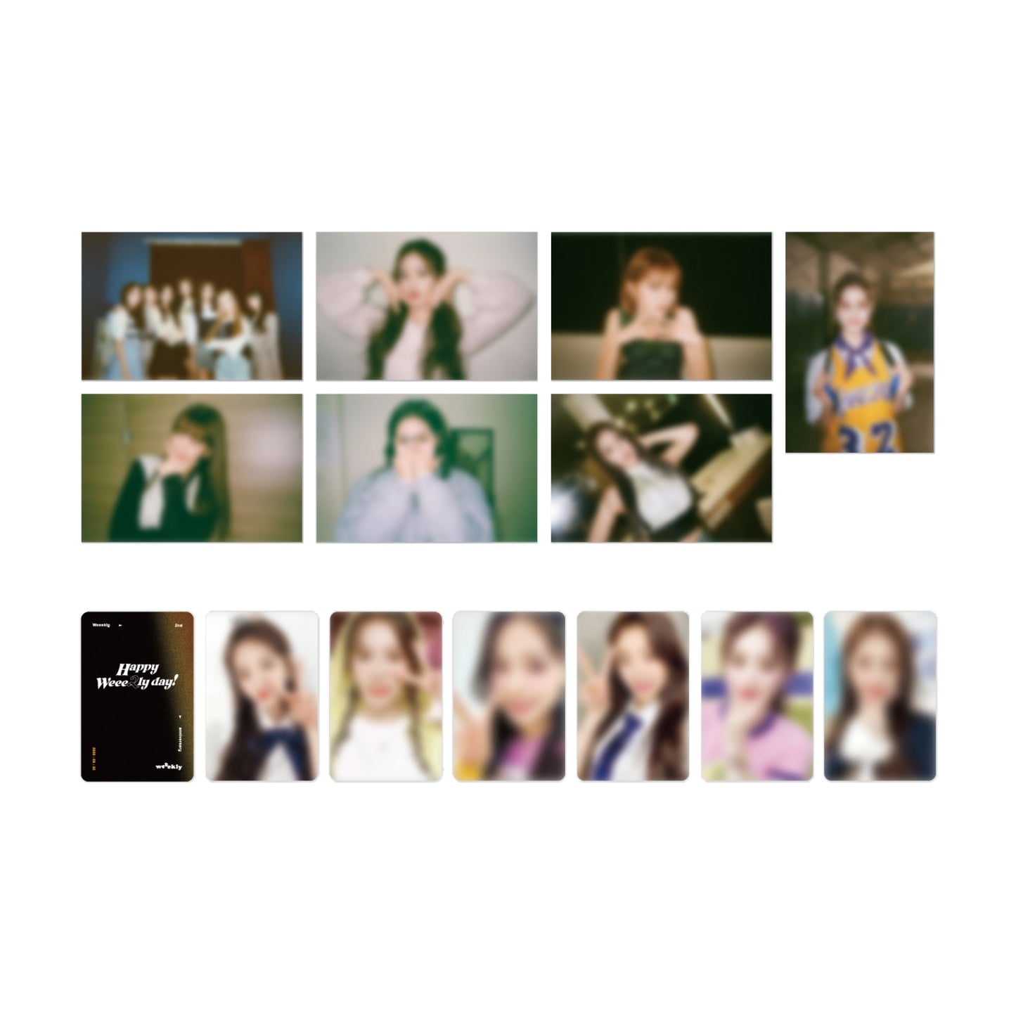 Weeekly | 2022 Happy Weee2ly day! | PHOTO & PHOTOCARD SET