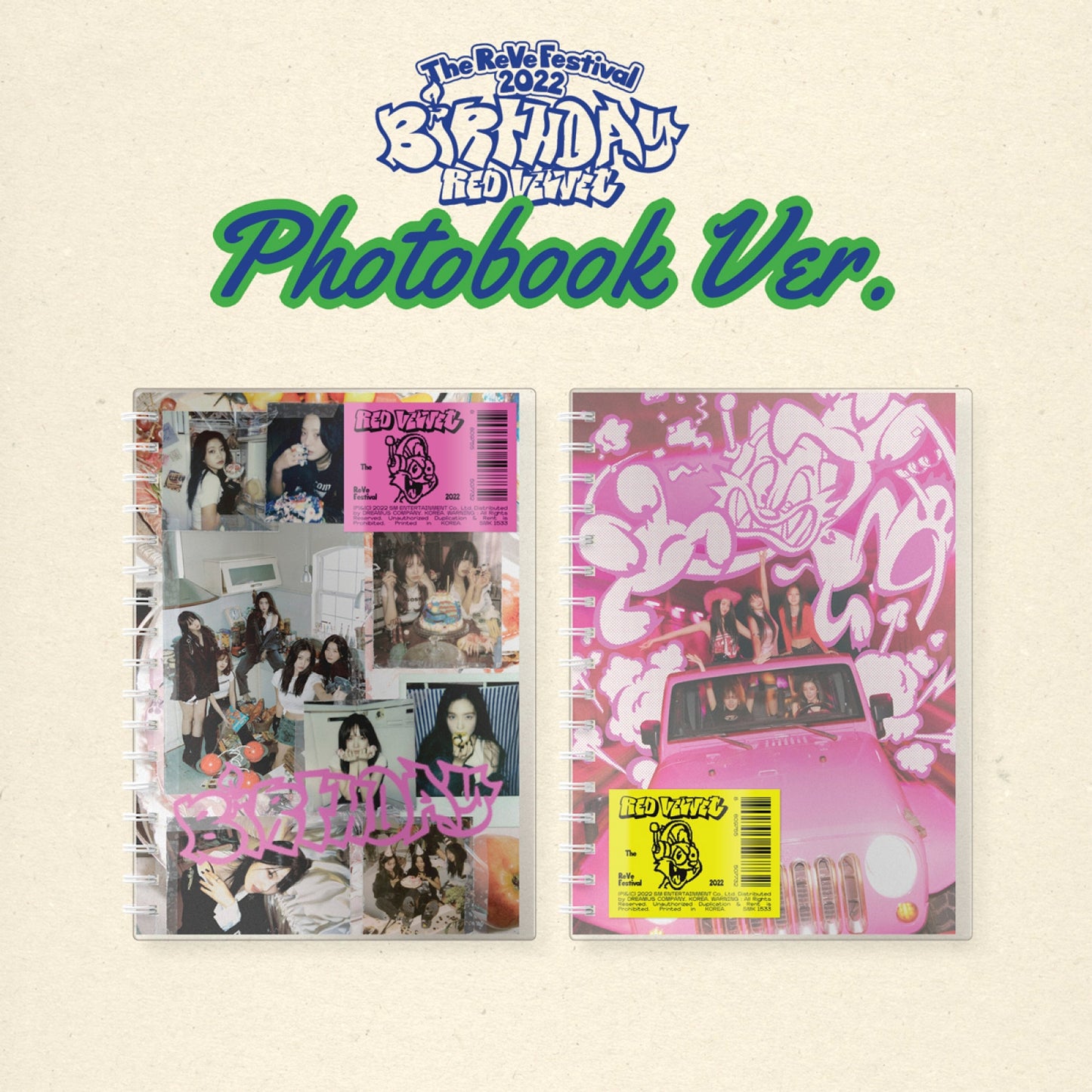 Red Velvet | MINI ALBUM | The ReVe Festival 2022 - Birthday (Photo Book Ver.)