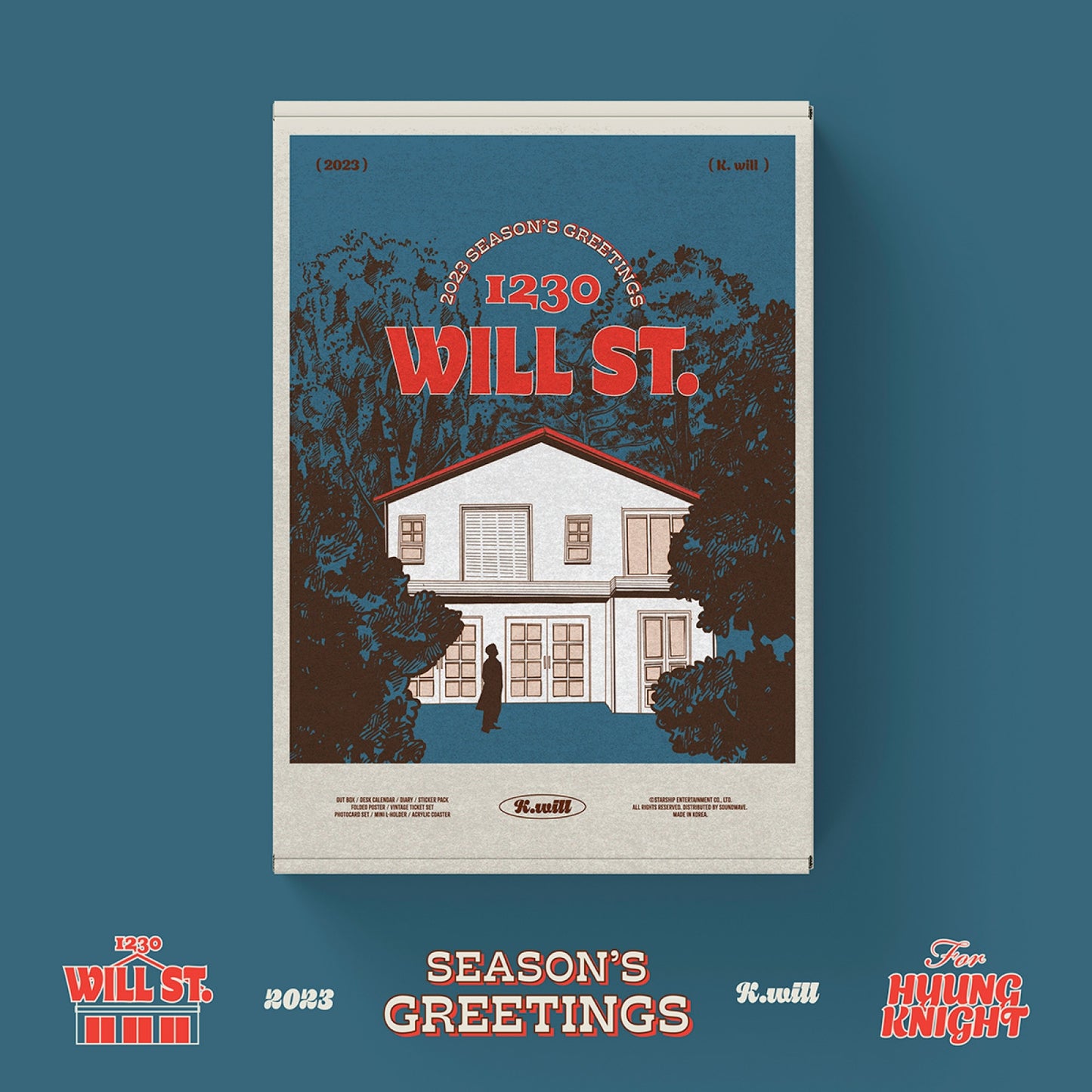 K.WILL | 2023 SEASON'S GREETINGS - 1230 WILL ST.