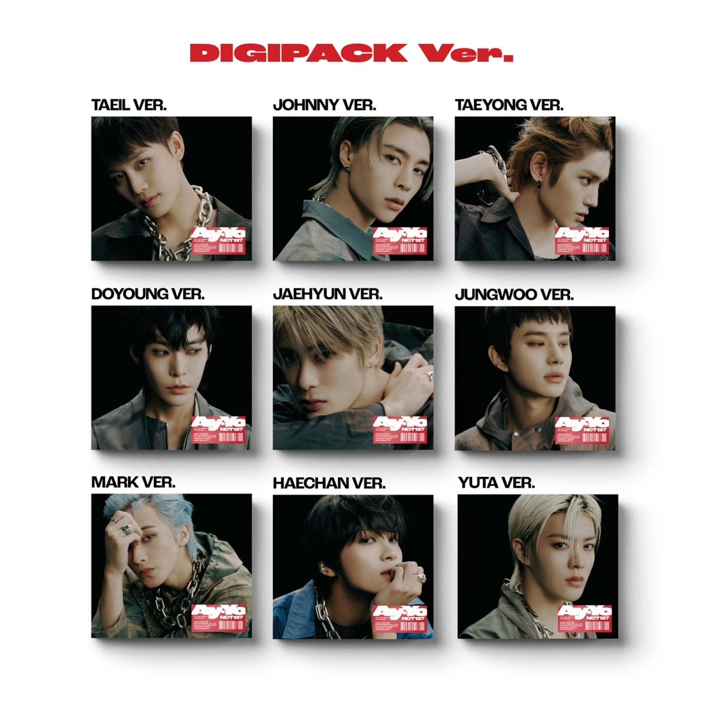 NCT 127 | 4TH REPACKAGE ALBUM | Ay-Yo (Digipack ver.)