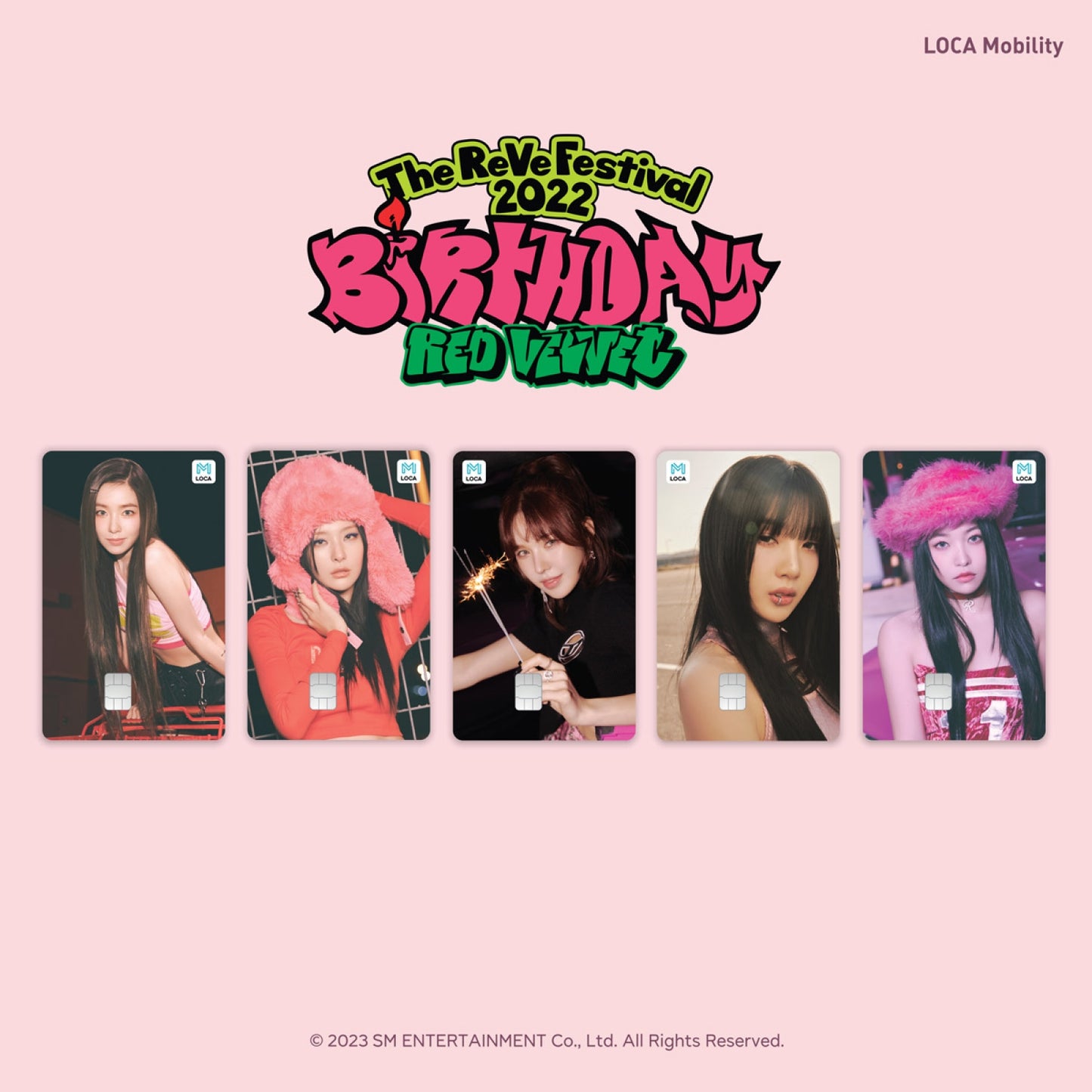 Red Velvet | LOCAMOBILITY CARD - The ReVe Festival 2022 - Birthday