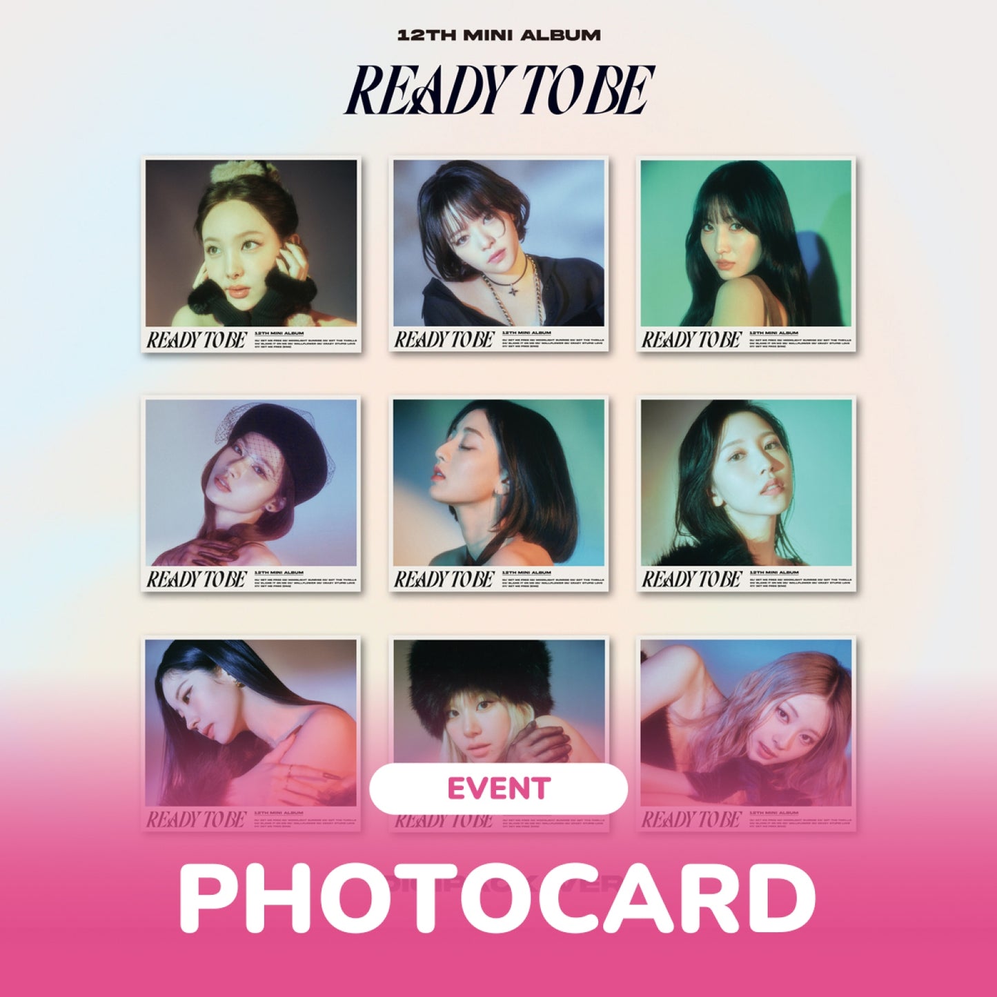 TWICE | 12th MINI ALBUM | READY TO BE (Digipack ver.)