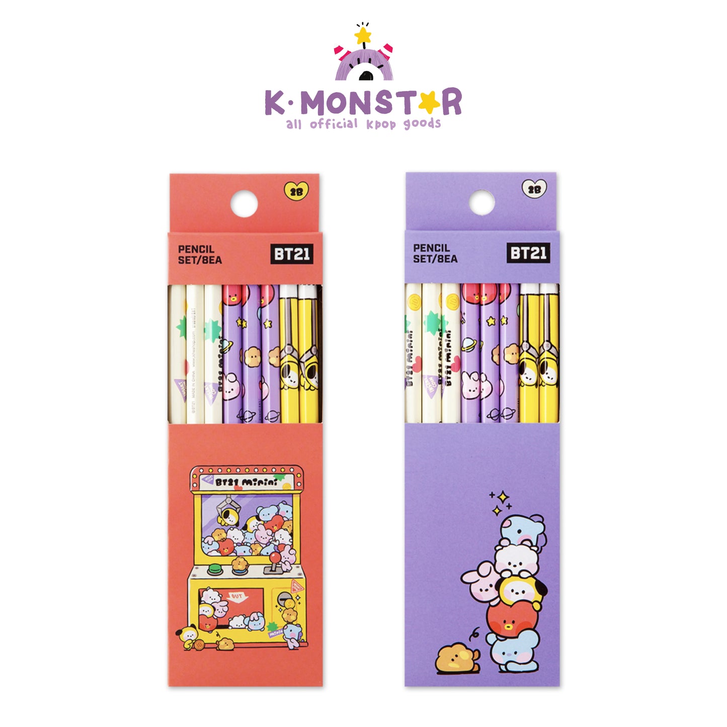 BT21 | minini | PENCIL SET