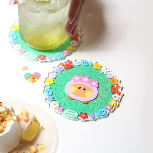BT21 | minini | SUMMER SKY - ACRYLIC COASTER