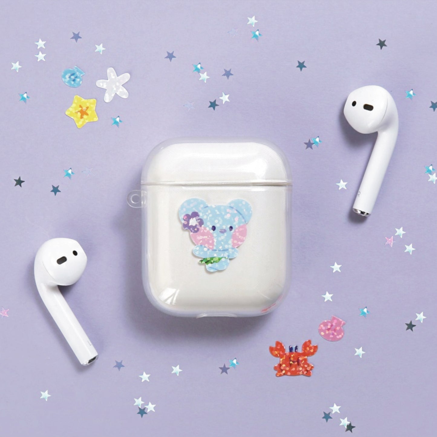 BT21 | minini | SUMMER SKY - HOLOGRAM STICKER