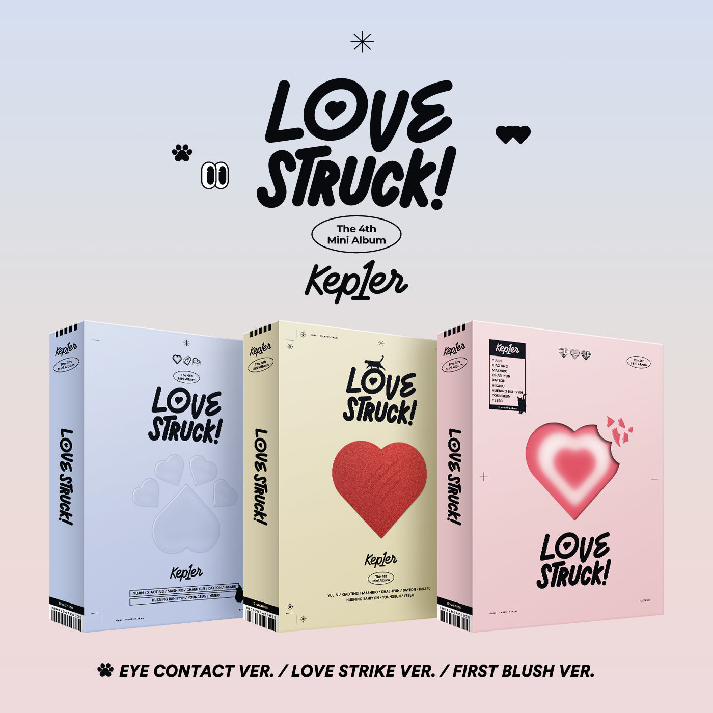 Kep1er | 4TH MINI ALBUM | LOVESTRUCK!