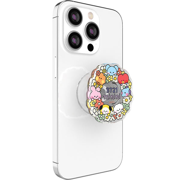 BT21 | minini | Happy Flower - EPOXY SMART TOK