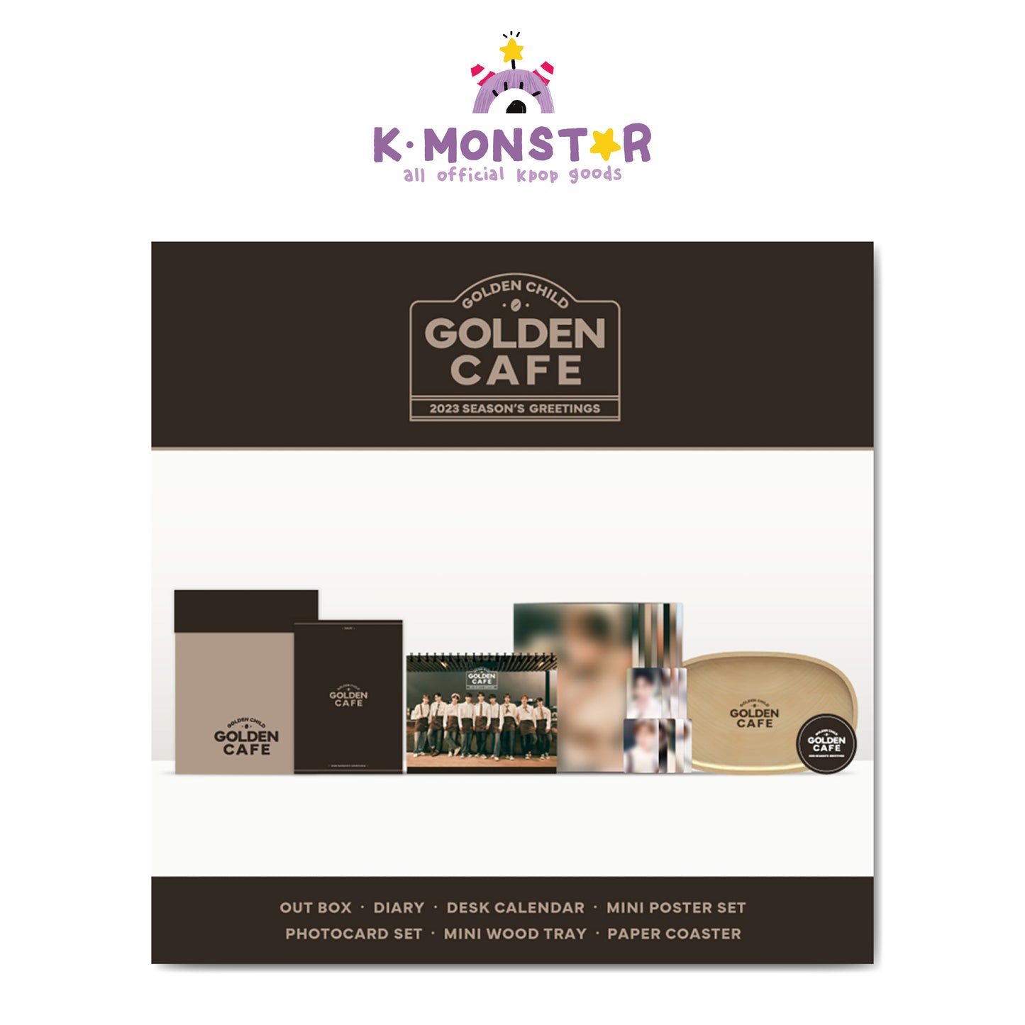 GOLDEN CHILD | 2023 SEASON'S GREETINGS - GOLDEN CAFE