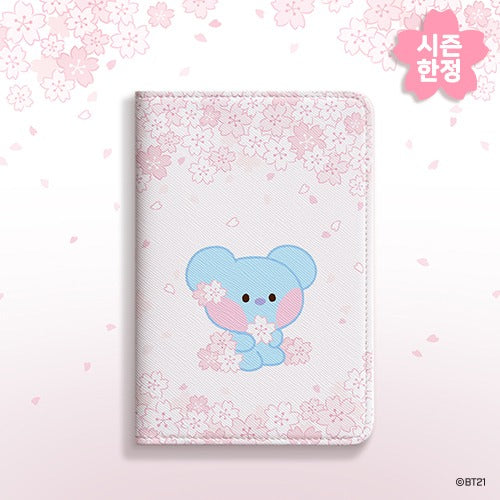 BT21 | minini | CHERRY BLOSSOM - PASSPORT COVER