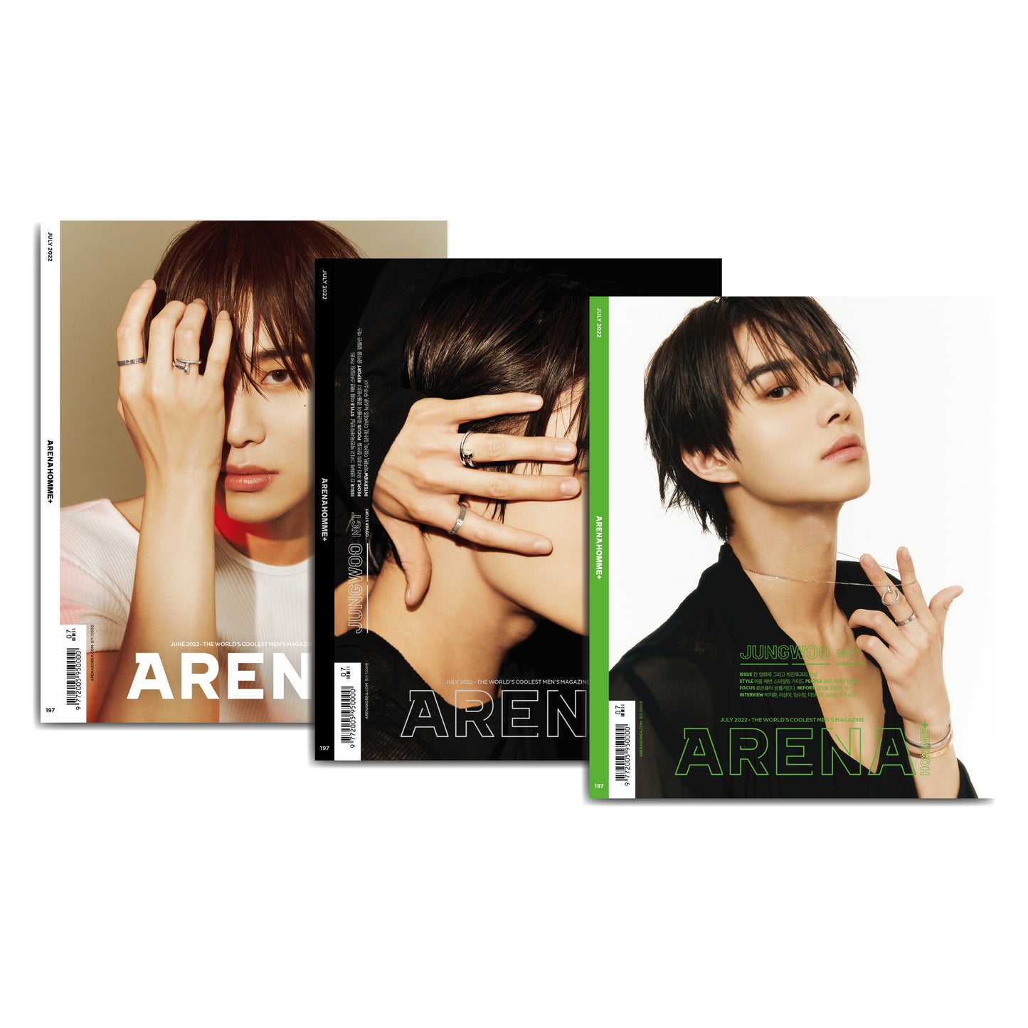 ARENA | 2022 JUL. | NCT JUNGWOO COVER