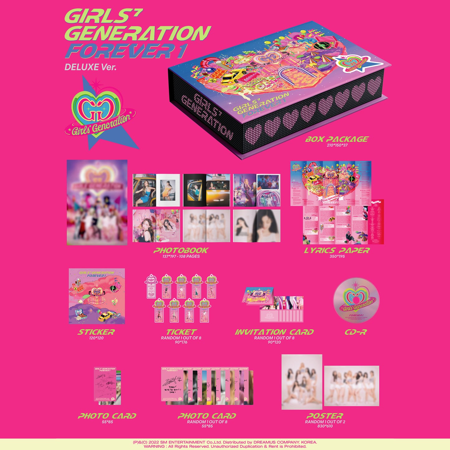 GIRLS' GENERATION | 7th ALBUM | FOREVER 1 - SPECIAL ver.