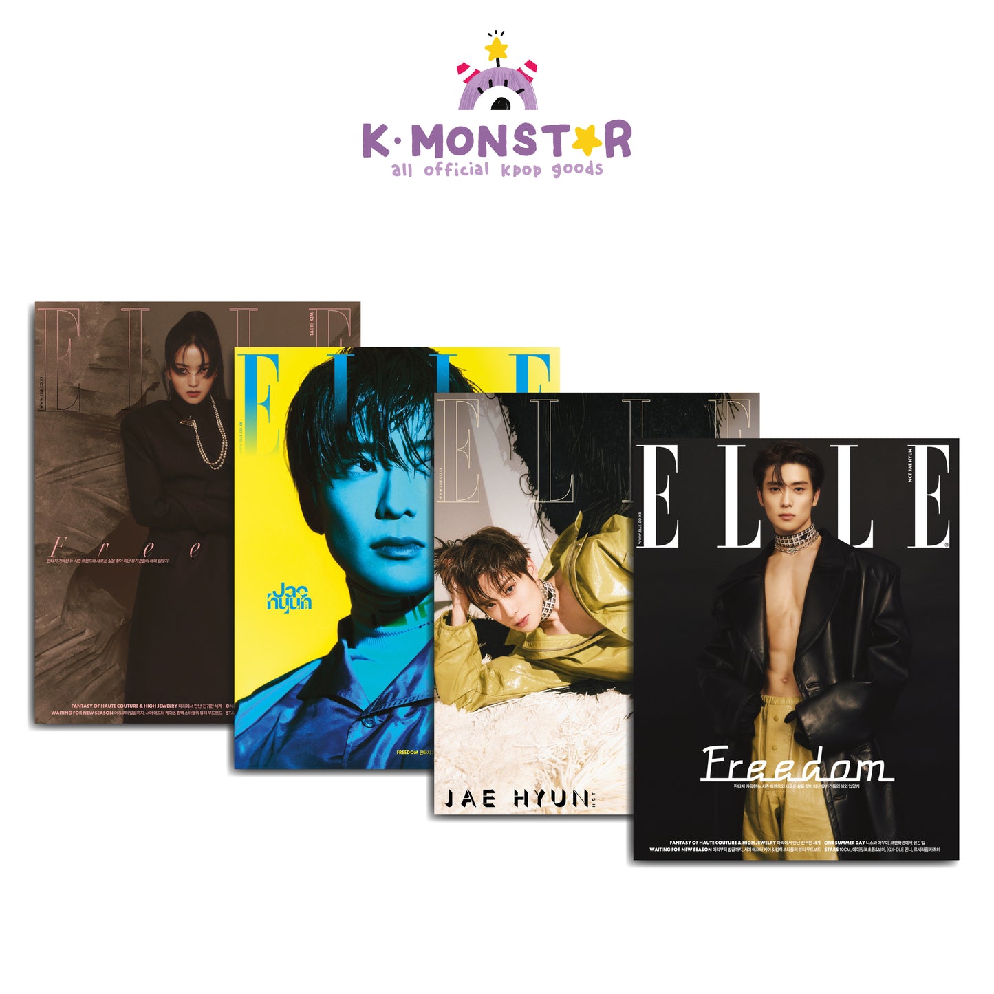 ELLE | 2022 AUG. | NCT JAEHYUN, KIM TAE-RI COVER