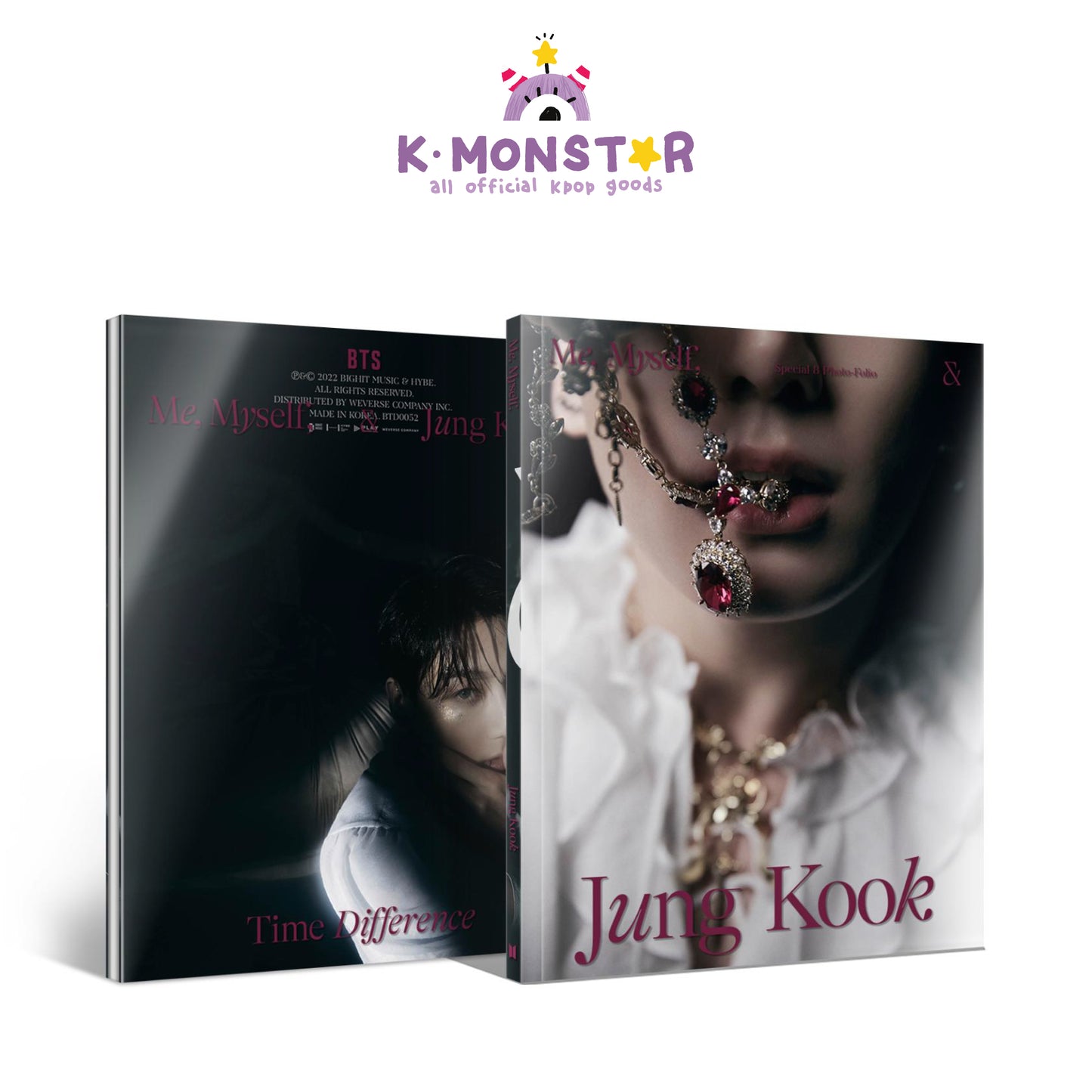 BTS | Jung Kook - Special 8 Photo-Folio Me, Myself, and Junk Kook 'Time Difference'