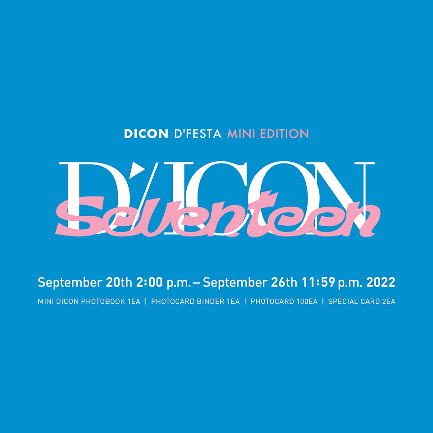 SEVENTEEN | Dispatch 10th Anniversary | DICON D'FESTA MINI EDITION SEVENTEEN