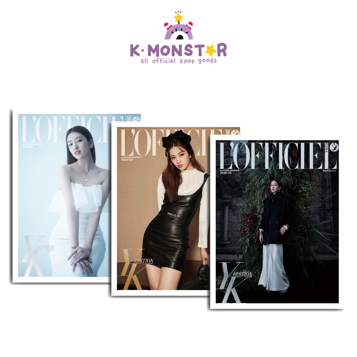 L'OFFICIEL | 2022 FW | IVE - AN YUJIN COVER with Poster