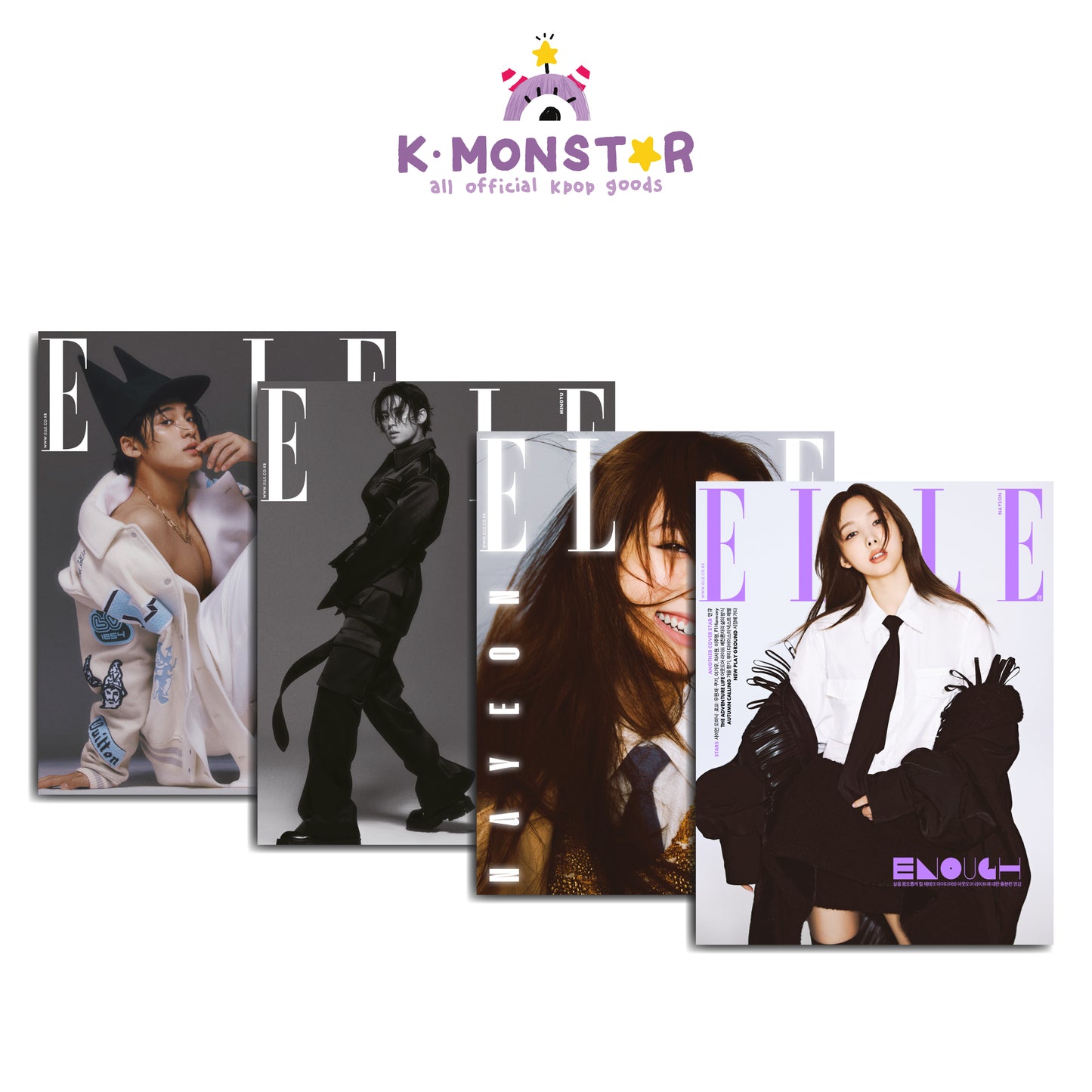 ELLE | 2022 OCT. | TWICE NAYEON, SVT MINGYU COVER