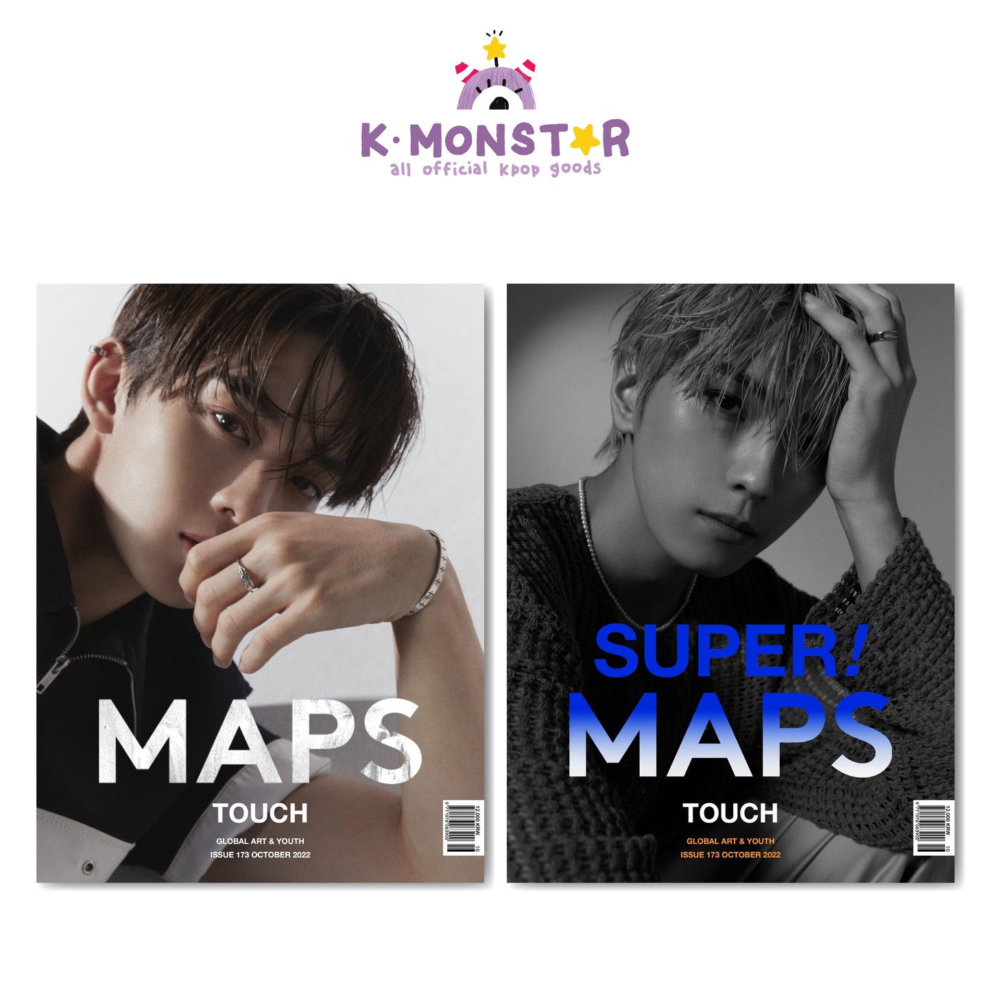 MAPS | 2022 OCT. | CIX BAE JINYOUNG & YONGHEE COVER
