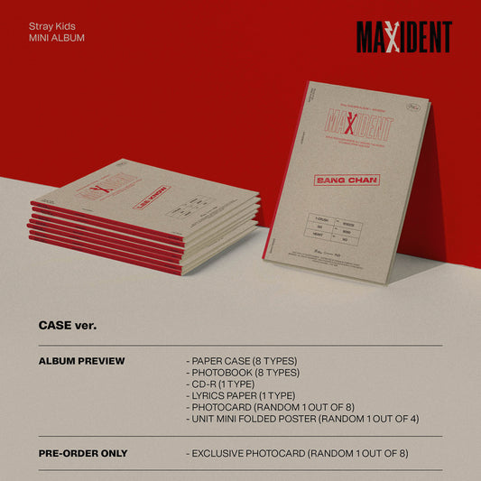 Stray Kids | MINI ALBUM | MAXIDENT - Case ver.