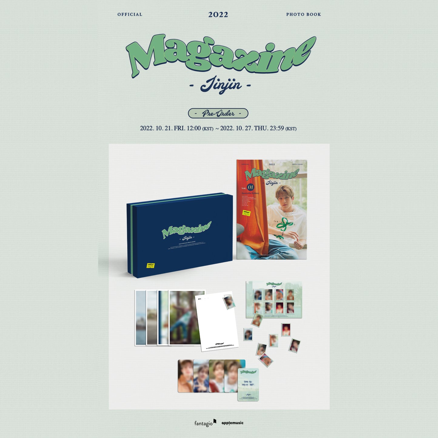 ASTRO | JINJIN & ROCKY | 2022 OFFICIAL PHOTO BOOK - MAGAZINE