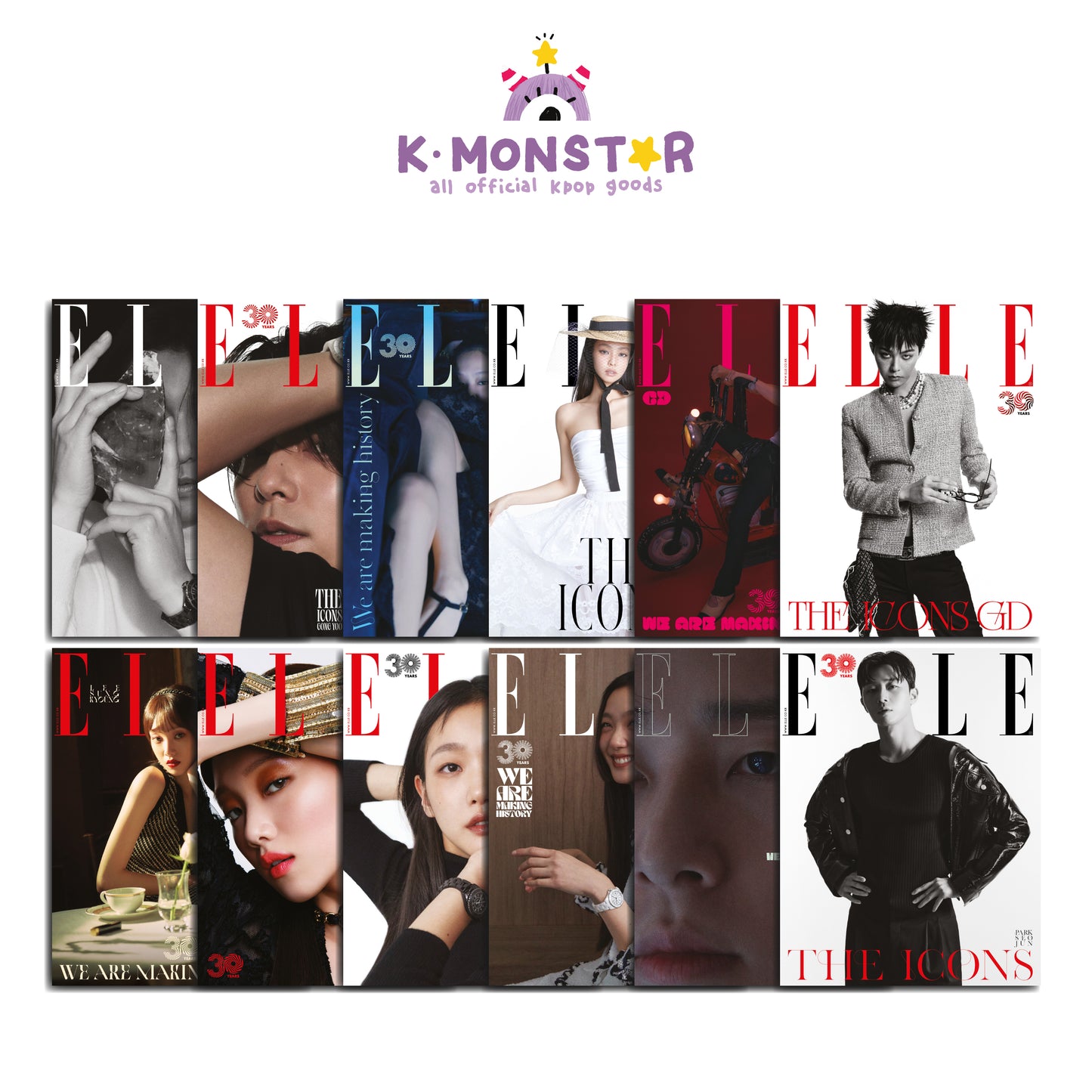 ELLE | 2022 NOV. | GD & BLACKPINK JENNIE COVER