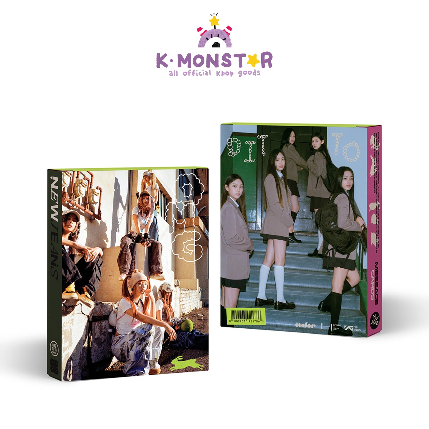 NewJeans | 1st SINGLE ALBUM | OMG - Message Card ver.