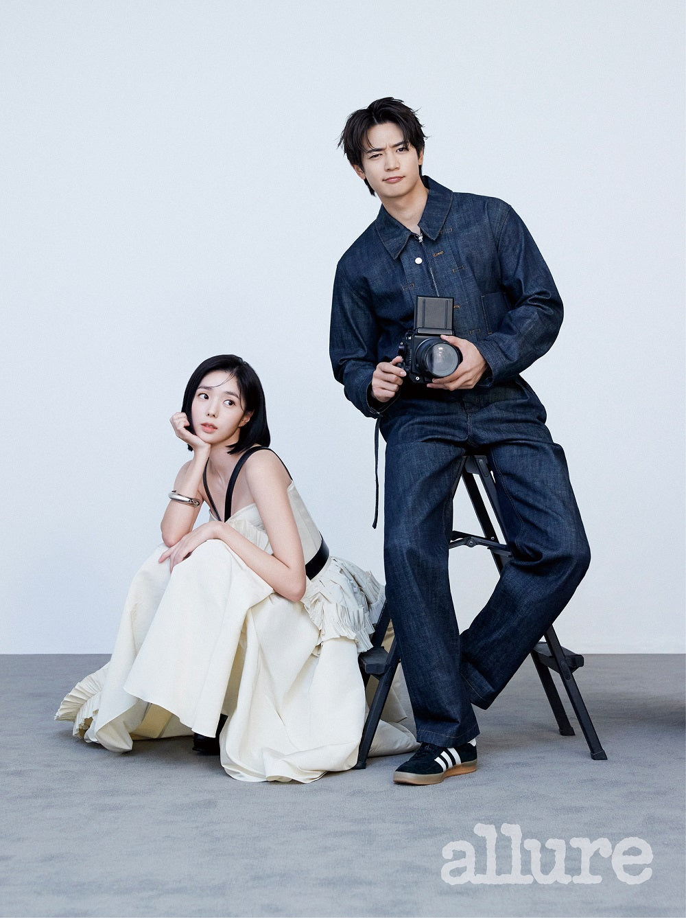 allure | 2022 DEC. | LE SSERAFIM SAKURA & HONG EUN CHAE COVER