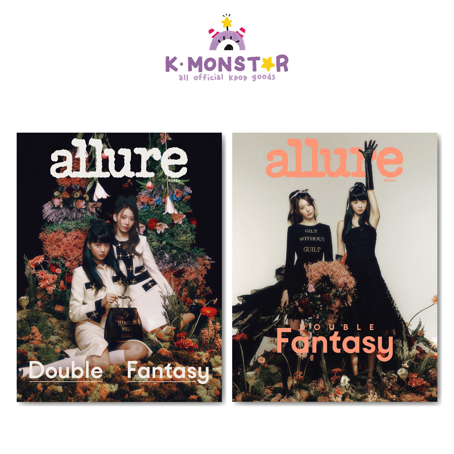allure | 2022 DEC. | LE SSERAFIM SAKURA & HONG EUN CHAE COVER