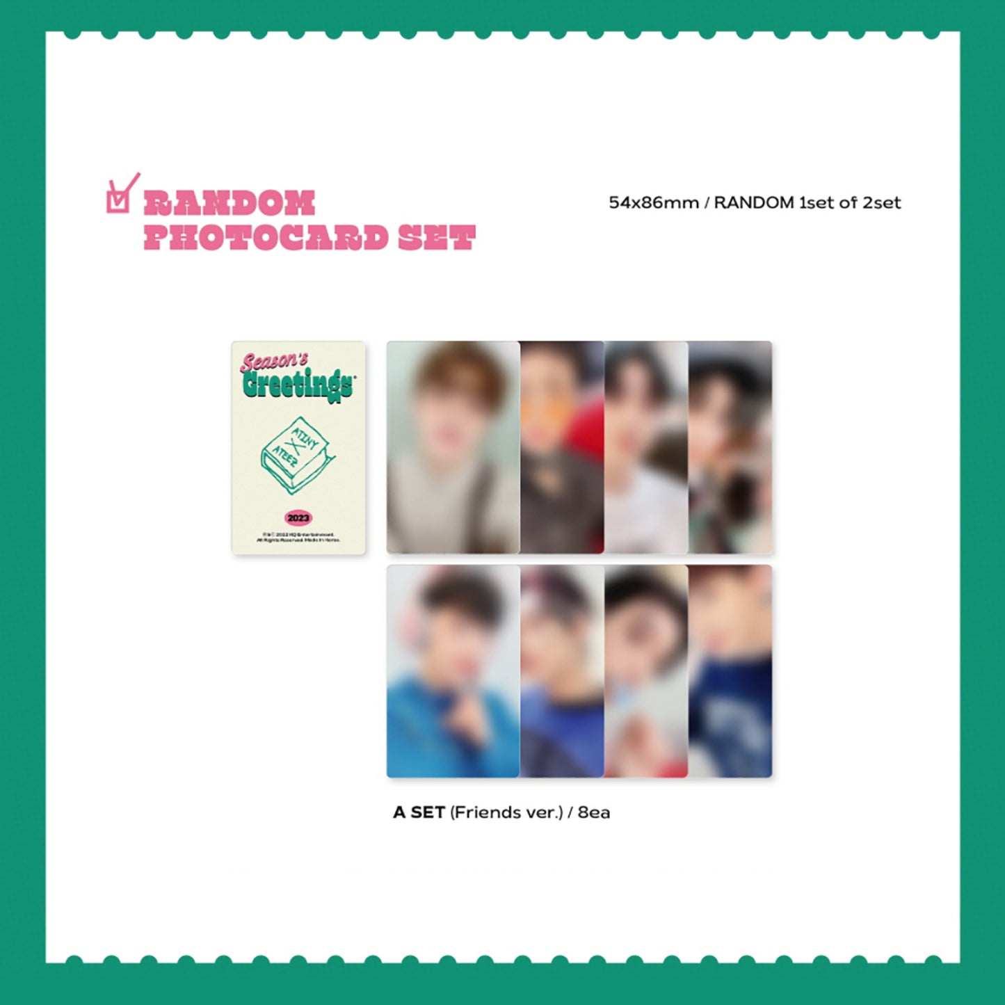 ATEEZ | ATEEZ 2023 SEASON'S GREETINGS