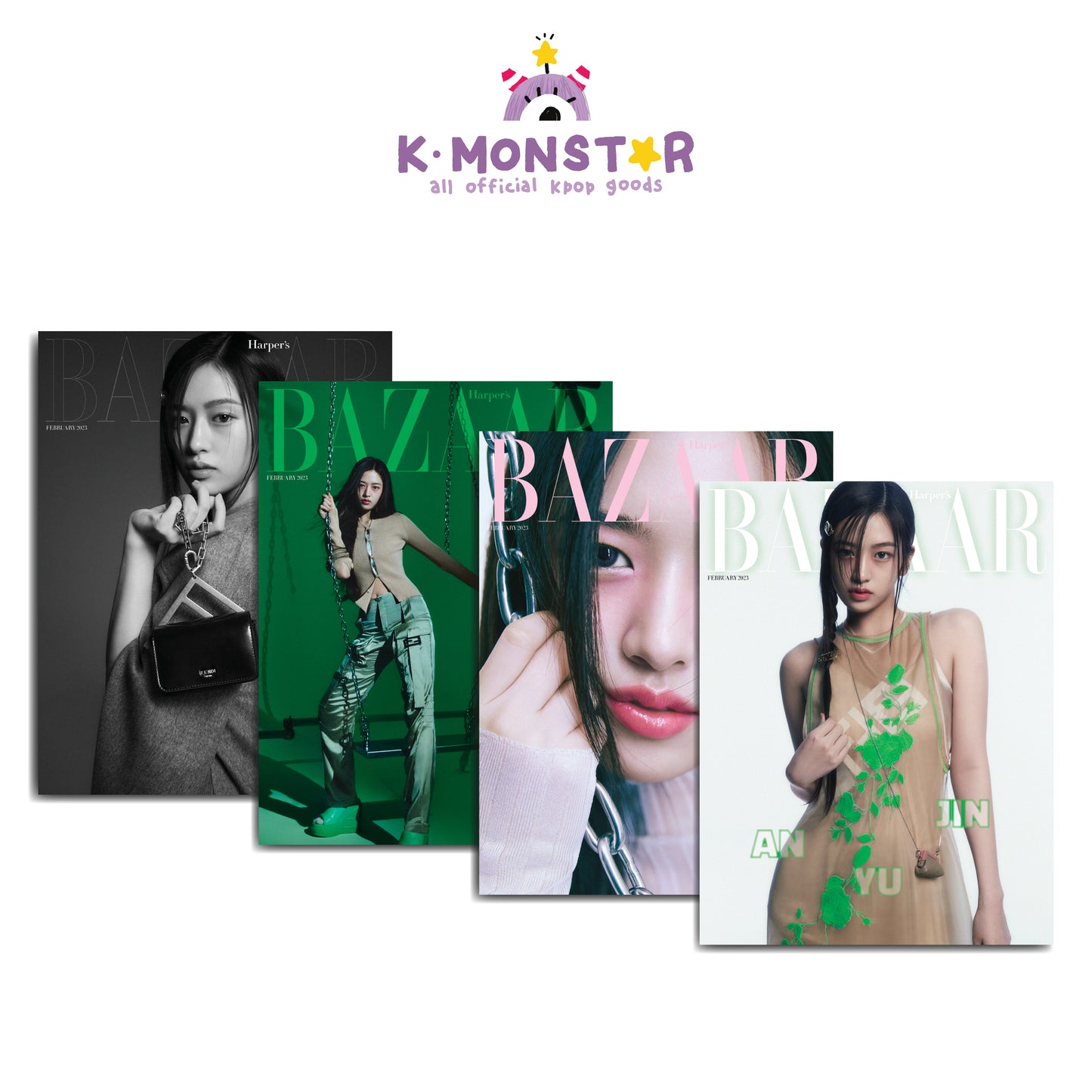 Harper's BAZAAR | 2023 FEB. | IVE AN YUJIN COVER