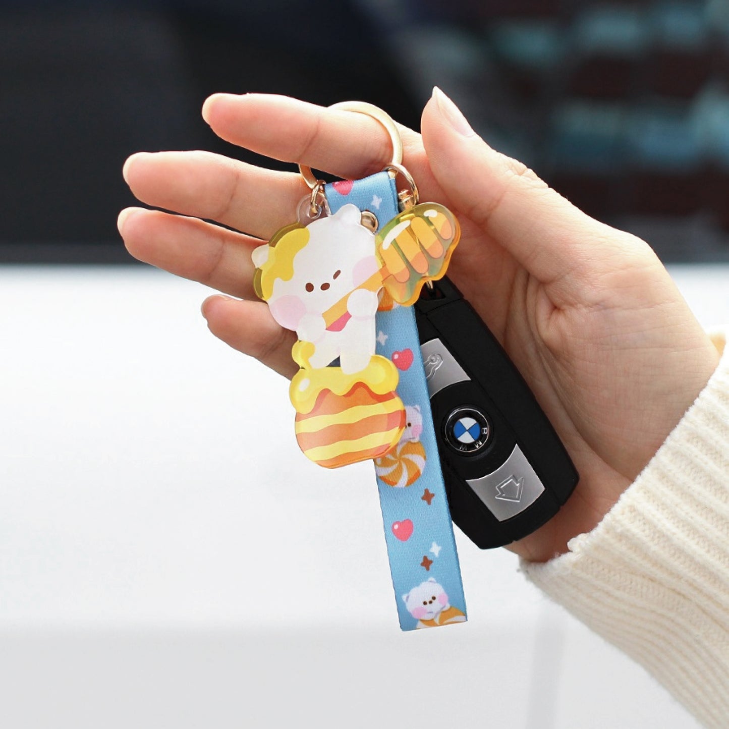 BT21 | minini | SWEETIE - ACRYLIC STRAP KEYRING