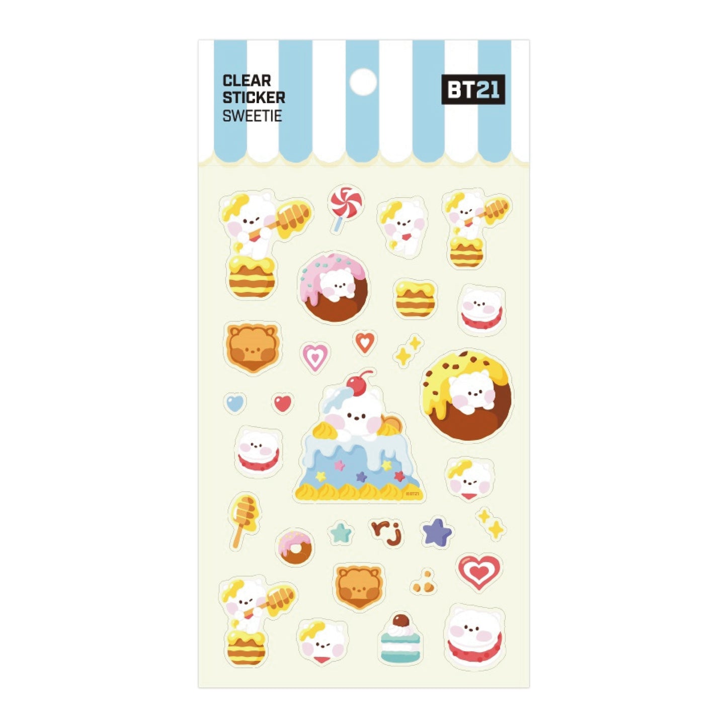 BT21 | minini | SWEETIE - CLEAR STICKER
