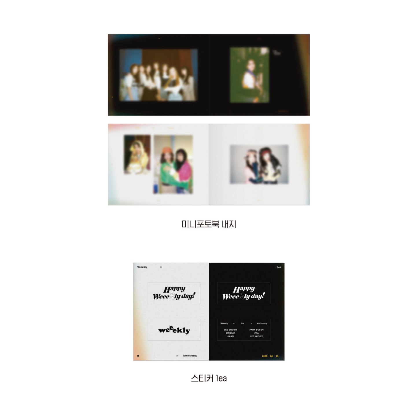 Weeekly | 2022 Happy Weee2ly day! | MINI PHOTO BOOK