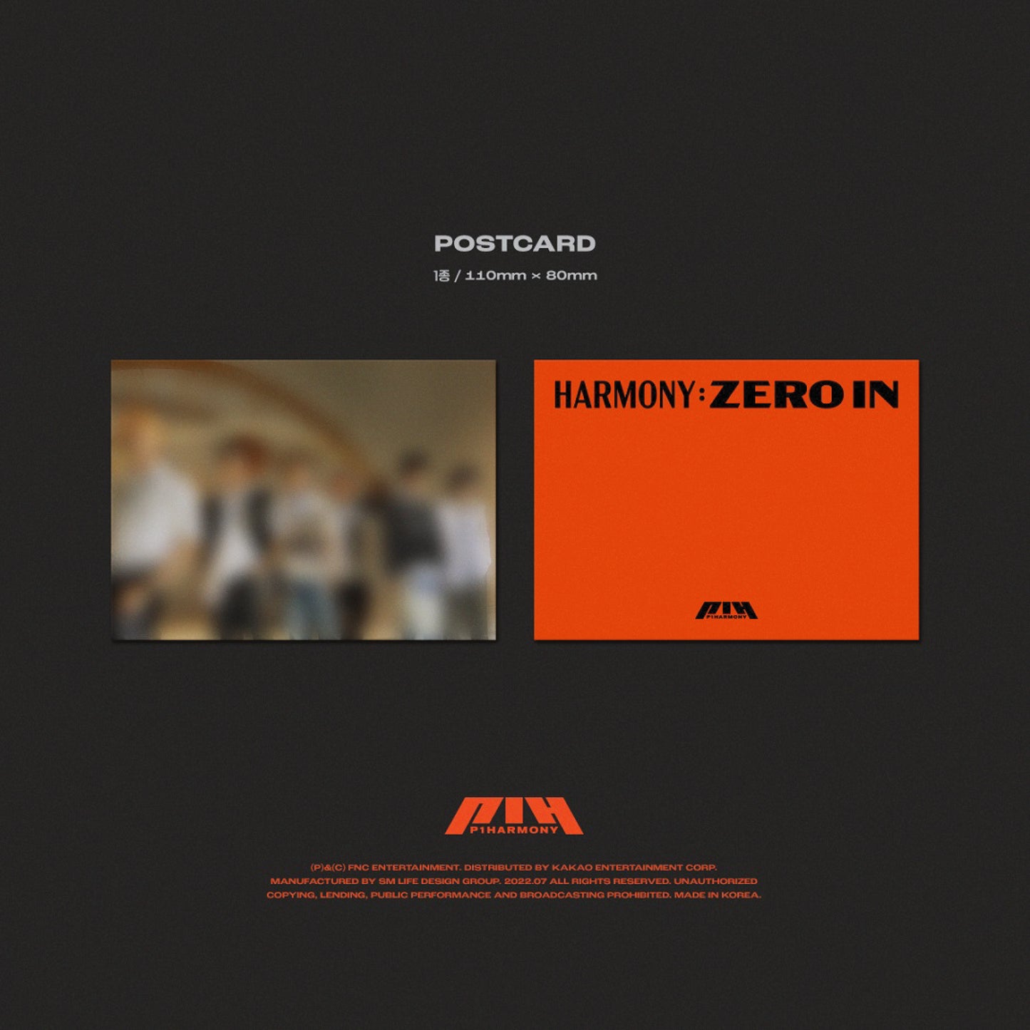 P1Harmony | 4th MINI ALBUM | HARMONY : ZERO IN - Platform ver.