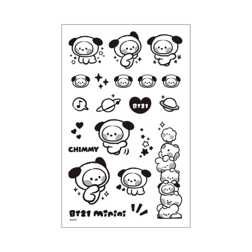 BT21 | minini | TATTOO STICKER