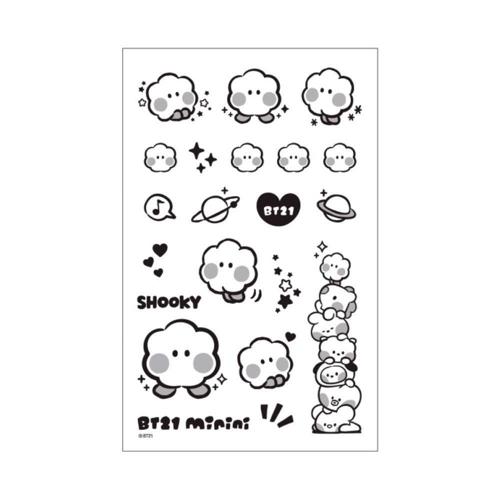 BT21 | minini | TATTOO STICKER