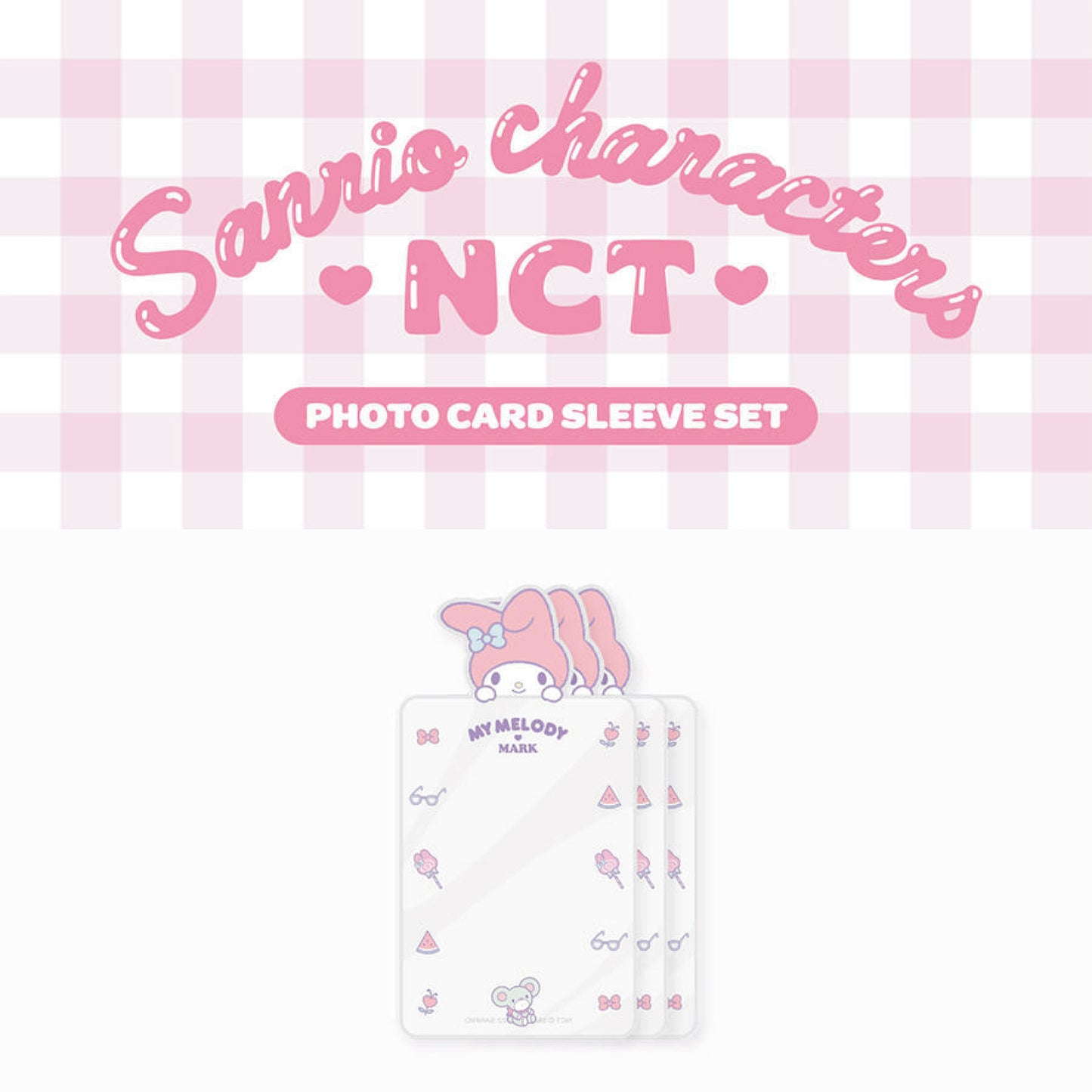 NCT | NCT X SANRIO | PHOTO CARD SLEEVE SET
