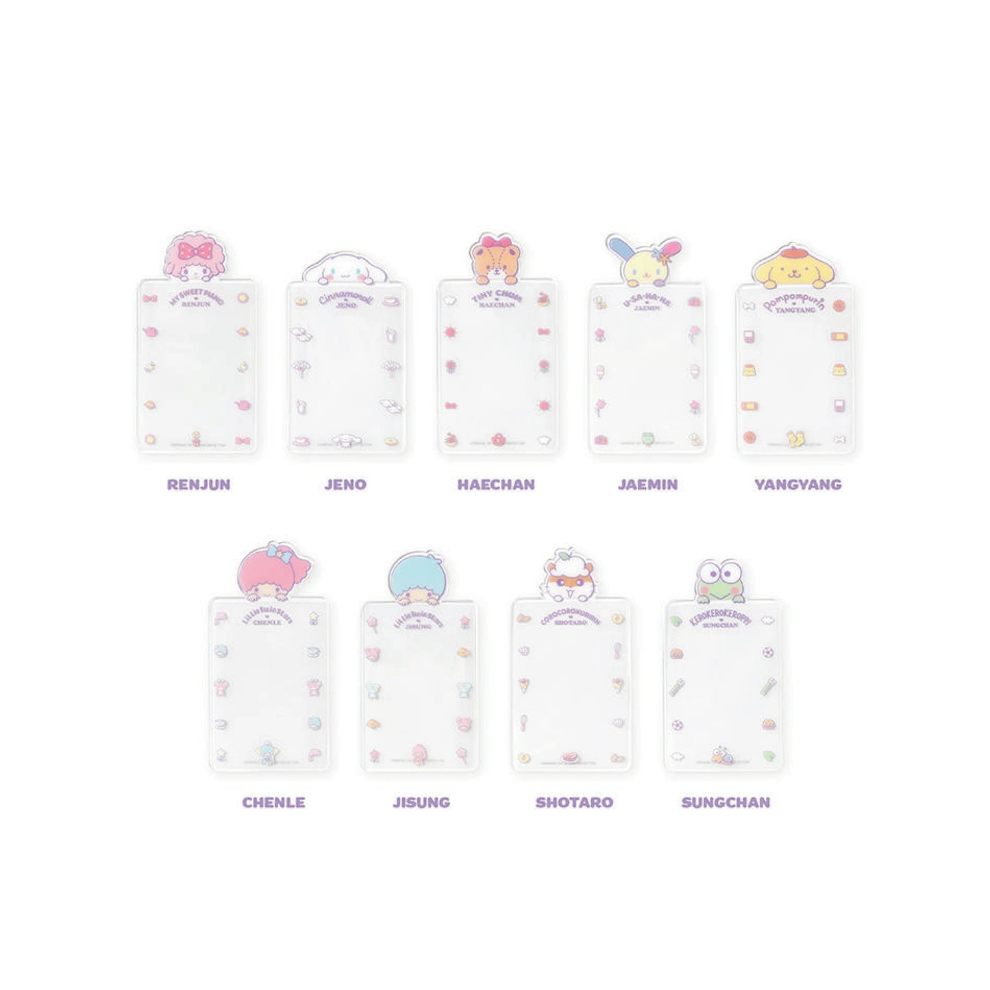 NCT | NCT X SANRIO | PHOTO CARD SLEEVE SET
