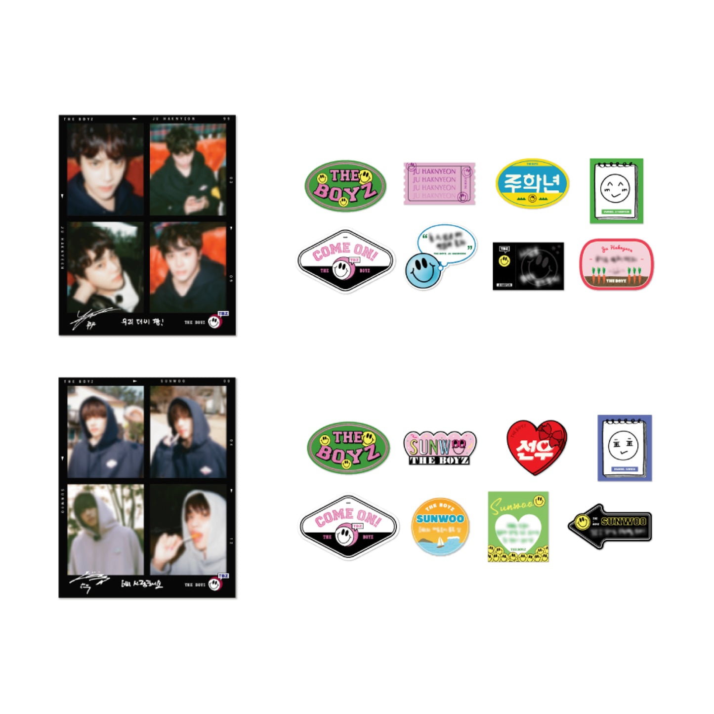 THE BOYZ | 2022 COME ON! THE BOYZ | STICKER PACK