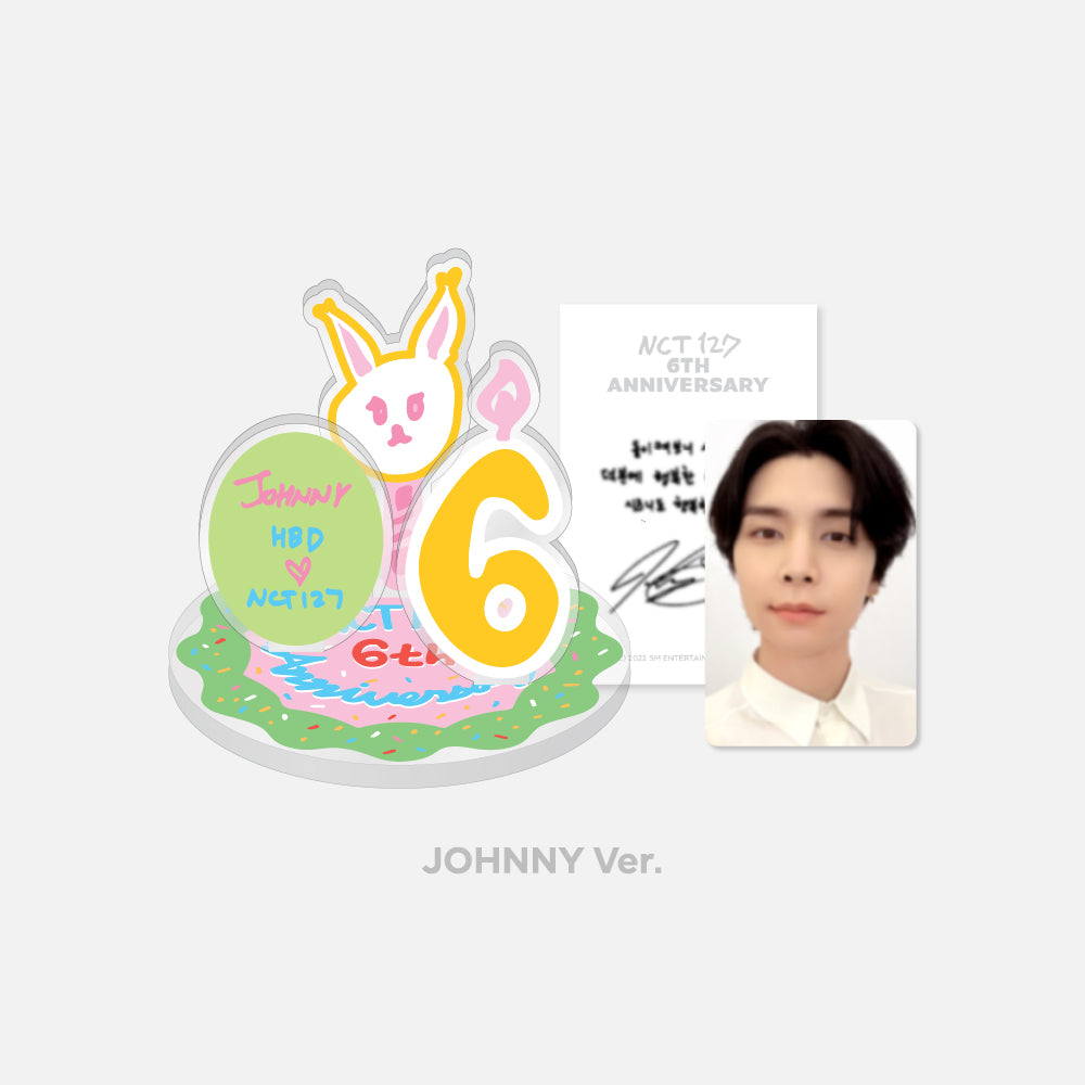 NCT 127 | 6th Anniversary | ACRYLIC STAND & AR VOICE CARD SET
